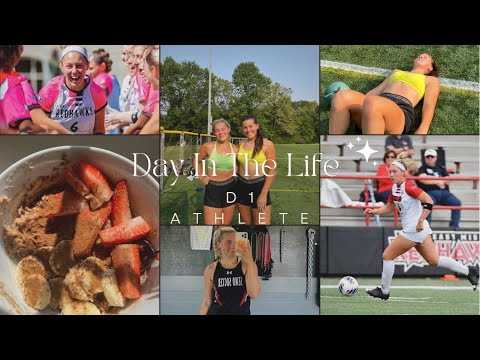 DAY IN THE LIFE AS A D1 ATHLETE DURING SUMMER TRAINING