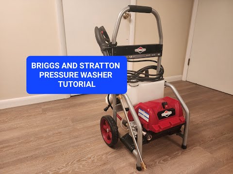 Briggs and Stratton Pressure Washer Tutorial 020680V-00