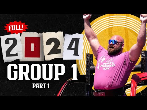 *FULL* 2024 SBD World's Strongest Man | GROUP 1 (Part 1)