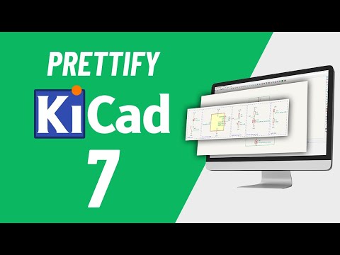 #4 How To Prettify Your Schematic with Kicad 7.0 | #PCBCupid