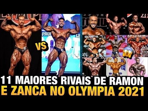RAMON VAI ENCARAR CBUM ? - CONHEÇA OS MAIORES RIVAIS DE RAMON E ZANCA NO MR OLYMPIA CLASSIC 2021