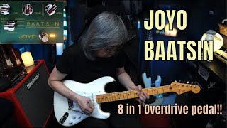 Video thumbnail for JOYO BAATSIN - 8 in 1 Overdrive Pedal! by Jon is just TOO LouD!!
