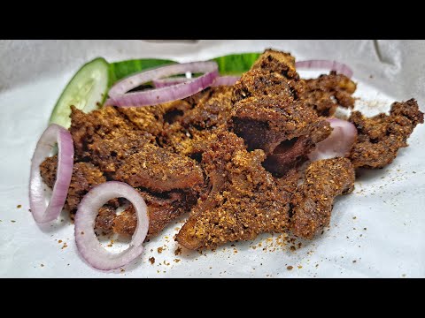 The Nigerian Beef Suya Recipe | How To Make Nigerian Beef Suya | Beef Kebab Recipe