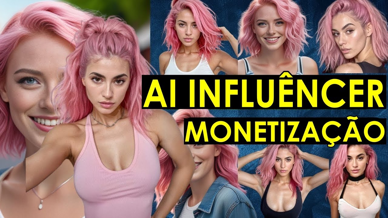 Como  Criar um Modelo Realista de vídeo Influencer de IA para Instagram e Ganhar Dinheiro Com Fanvue