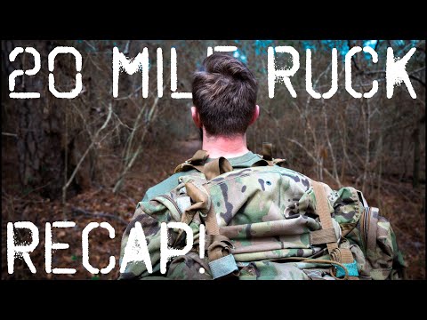20 Mile Ruck Breakdown | Green Beret