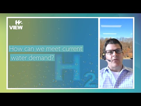 How can we meet current water demand?
