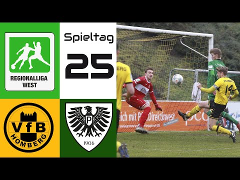 Vfb Homberg vs. SC Preußen Münster | 25. Spieltag Regionalliga West