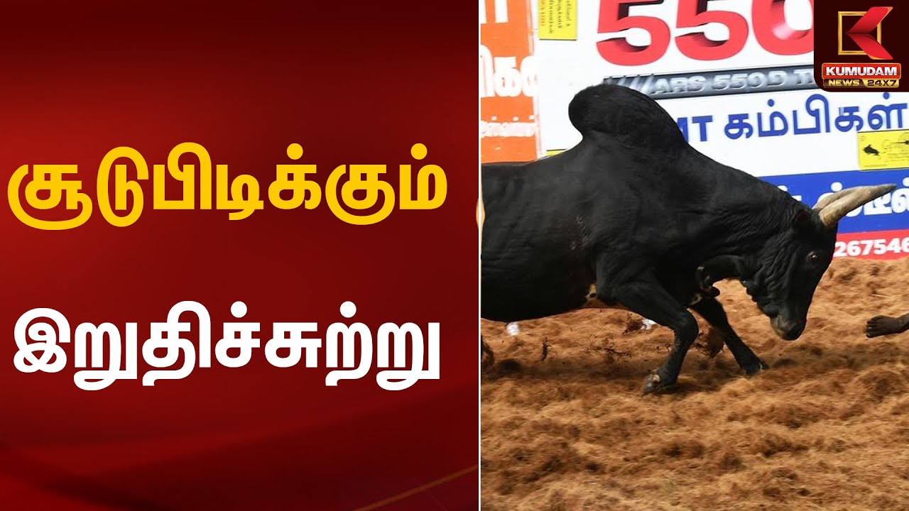 சூடுபிடிக்கும் இறுதிச்சுற்று | Avaniyapuram Jallikattu | Pongal 2026 | Kumudam News