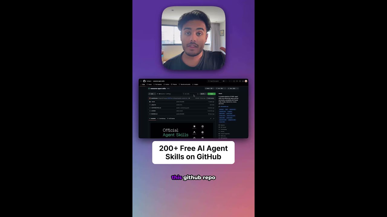 Cloud Code just got a massive upgrade with this GitHub repo that has over 200 real-world AI agent sk