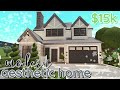 Aesthetic 15k Bloxburg Modern House Build: 2 Story *WITH VOICE*