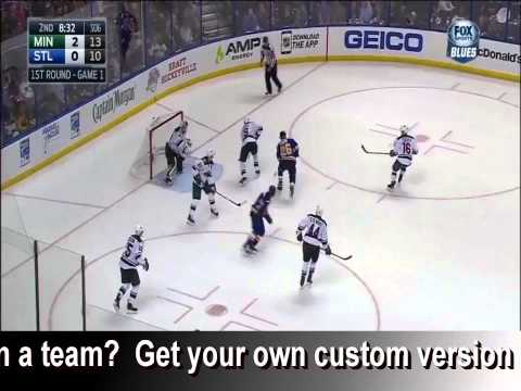 St. Louis Blues Game 1 Round 1 2015 Stanley Cup vs. Minnesota Wild