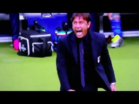Funny moment Antonio Conte thug life (Italy - Spain Euro16)
