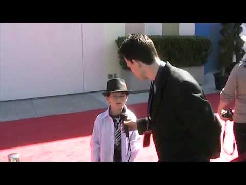 Connor Gibbs star of Ghost Whisperer at the 2010 CARE Awards