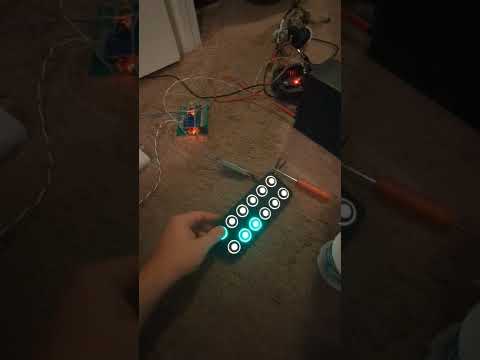 One-touch windows over CAN bus with a blink marine keypad