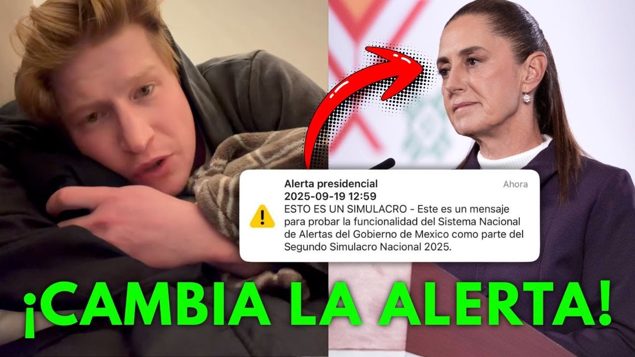 CLAUDIA CAMBIA ESA P*CHE ALARMA... Si no nos MATA el TEMBLOR lo van a hacer USTEDES