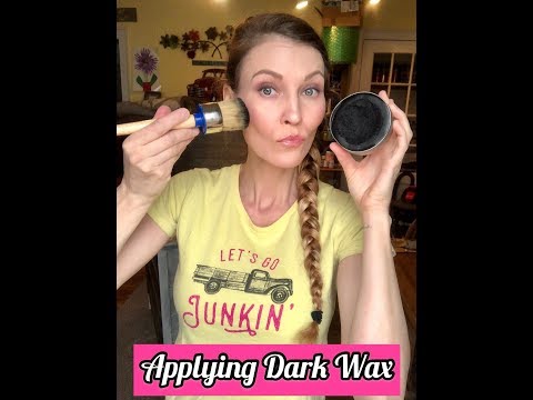 image-Does dark wax darken chalk paint?
