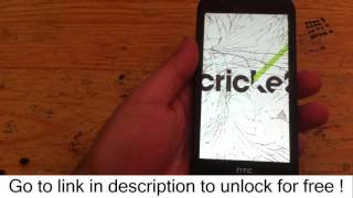 How to Unlock Any HTC cellphone (Ex: Cricket Wireless HTC 510) SIMPLE way to unlock!