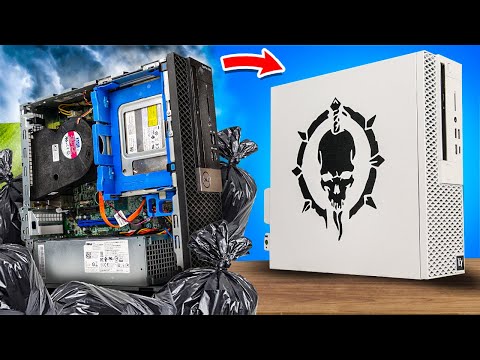 Dumpster PC Converted Into Gaming PC!