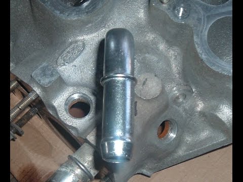 1997-04 Ford F150 V6 Water Outlet Pipe Installation with homemade tool