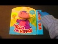 Hello I M Hippo Who Lives In The Book