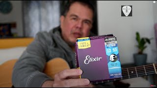 Video thumbnail for Elixir Polyweb 80/20 Bronze Strings Demo on Taylor 214ce Acoustic Guitar by Edwin-E