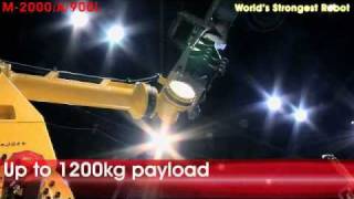 M-2000iA 900/L Material Handling at 2008 IMTS - FANUC Robot Industrial Automation