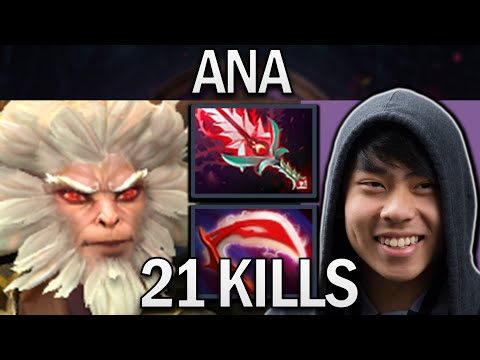 Monkey king Dota 2 Gameplay Ana with 21 Killls - Desolator