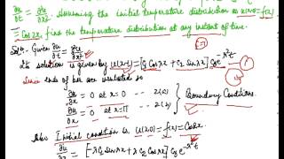 One Dimensional Heat Equation Solution Examples Part 2 .......