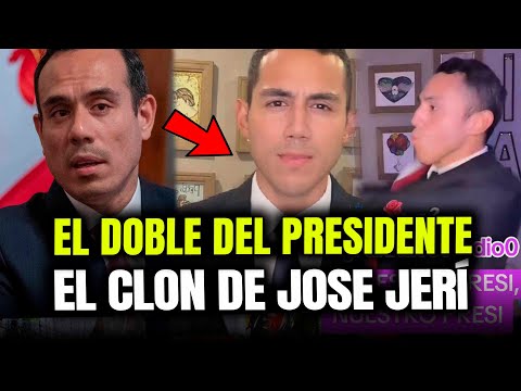 PERUVIAN PRESIDENT JOSE JERÍ HAS A CLONE! THEY ARE EXACTLY THE SAME! WHO IS IT?