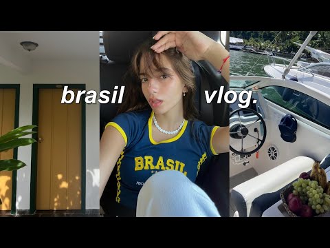 vlog 🇧🇷 | flying to brazil, exploring rio de janeiro, copacabana fireworks, & time in the sun