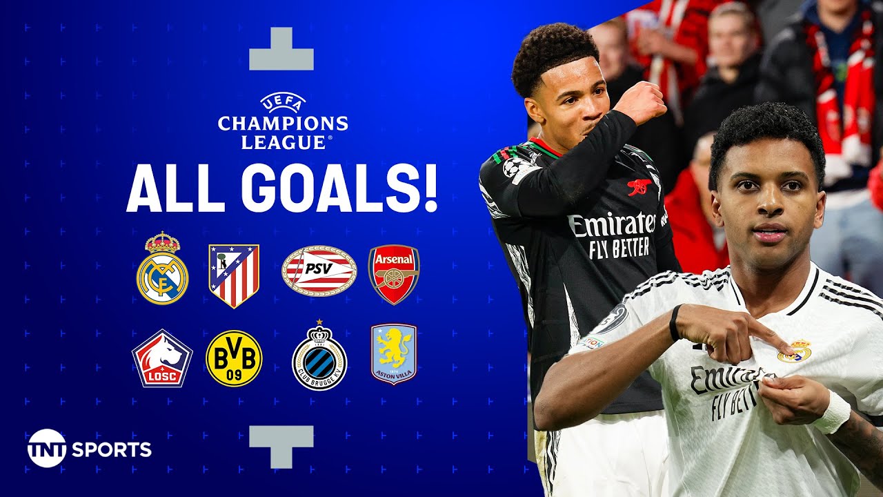Arsenal Score Seven! 🤯 | Champions League Round Of 16 First Leg Highlights