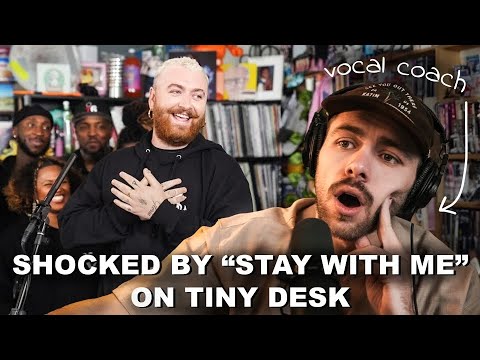 Vocal Coach Reacts to Sam Smith Tiny Desk (Stay with me)