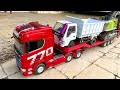 Day 47 Action Truck Scania Remote Control Huina 1501 Dump Truck RC Excavator Huina 1593