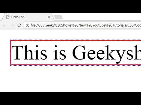 Introduction to CSS Hindi