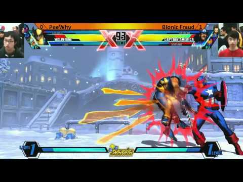 PeeWhy vs Bionic Fraud - UMvC3 Singles - Magic Stronghold Fighters' Open