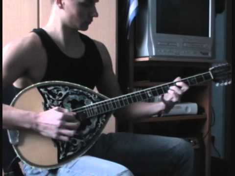 Themis Bouzouki playing around a Taximi