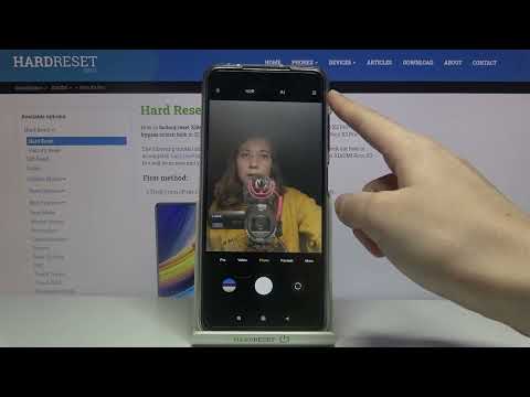 How to Turn On/Off Camera Mirror Effect on XIAOMI POCO X3 PRO – Manage Camera Settings