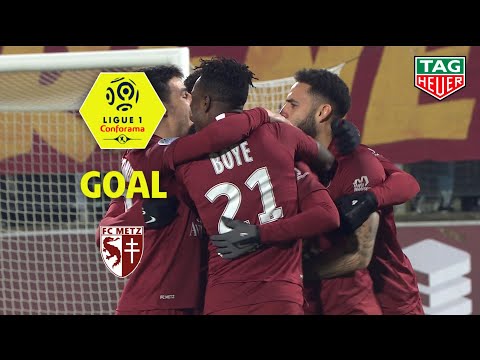 Goal Ibrahima NIANE (2') / FC Metz - Girondins de Bordeaux (1-2) (FCM-GdB) / 2019-20