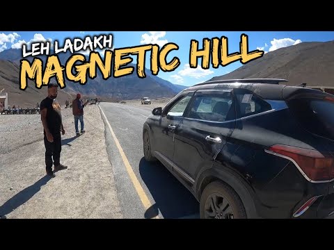 Magnetic Hill Leh-Ladakh explained(in Hindi)-Time to Play with Gravity | Sangam Point | Hall of Fame
