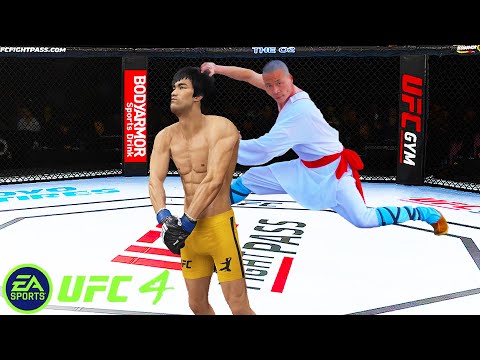 UFC4 Bruce Lee vs White Raven EA Sports UFC 4 - Epic Fight