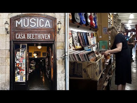 Casa Beethoven: Historic music store under threat in rapidly-changing Barcelona
