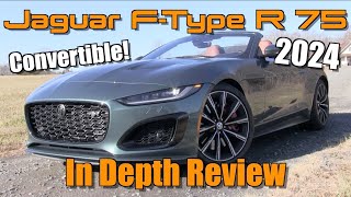 2024 Jaguar F-Type R 75 Convertible: Start Up, Test Drive & In Depth Review