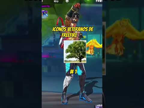 Los iconos veteranos de freefire #freefire #viral