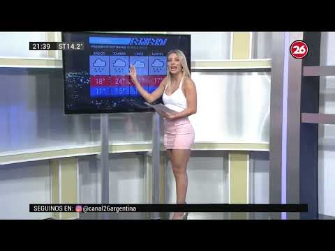 Sol Pérez tiempo clima