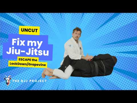 Escape the Lockdown/Grapevine: Fix My Jiu-Jitsu #bjj #jiujitsu #savewilliam