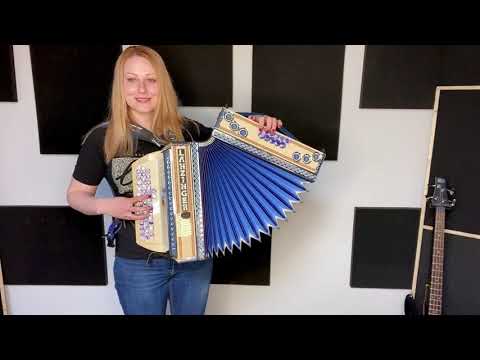 S harmoniko na rajžo -  ( Lojze Slak ) - ღ Steirische Harmonika  ღ Katja K.