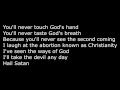 Slayer-Skeleton Christ (Lyrics)
