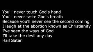 Slayer-Skeleton Christ (Lyrics)