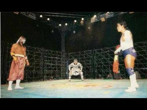 15) Atsushi Onita vs. Hayabusa Exploding Cage Death Match