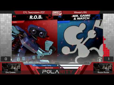 CFL Smackdown 207 Ultimate - Epic Gabriel (ROB) vs Radda Radda (GnW) - Winners R4